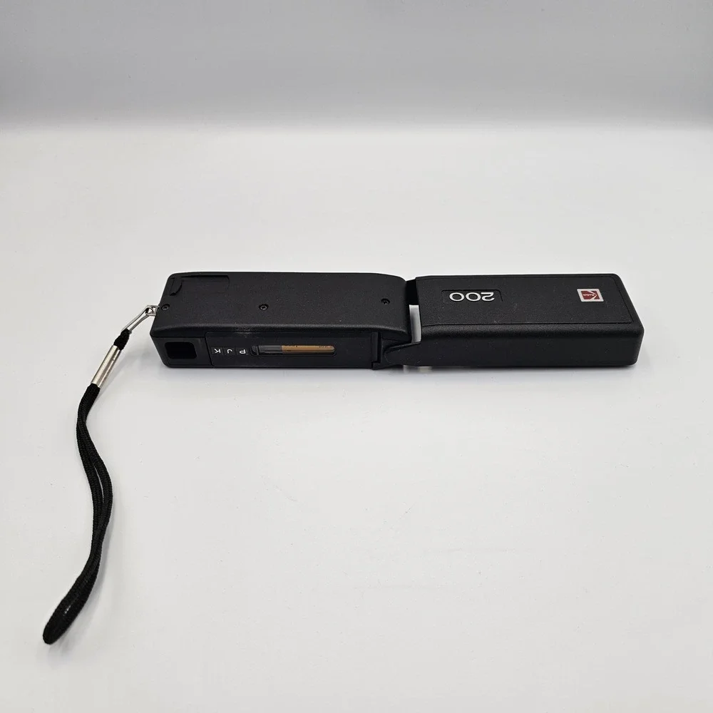 Vintage 1980 Kodak Ektra 200 110 Film Camera Outfit Box Manual Monogram Sticker